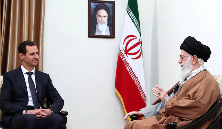 خامنئي مع الأسد