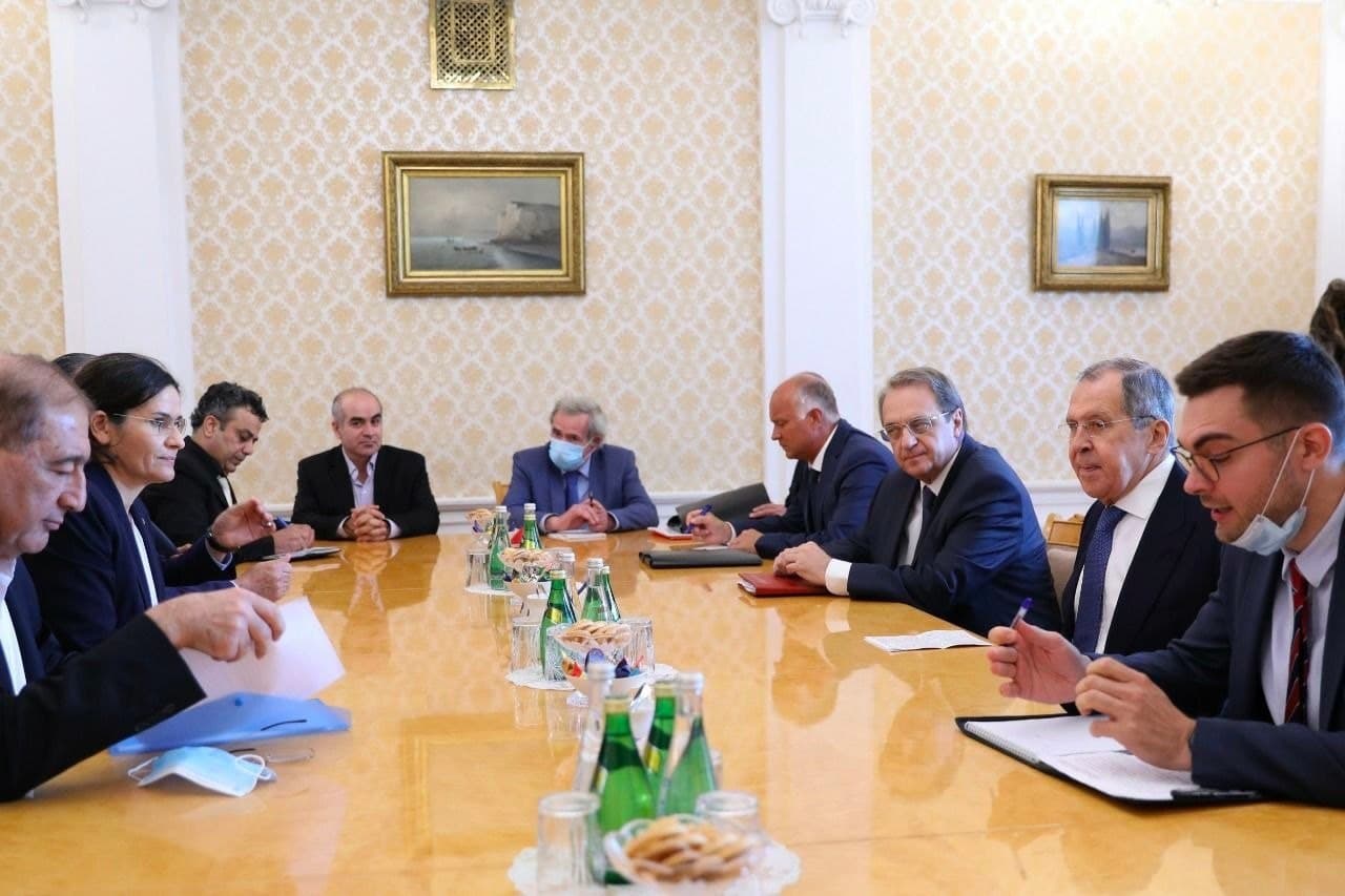 Rojava heyeti Sergey Lavrov ile görüştü