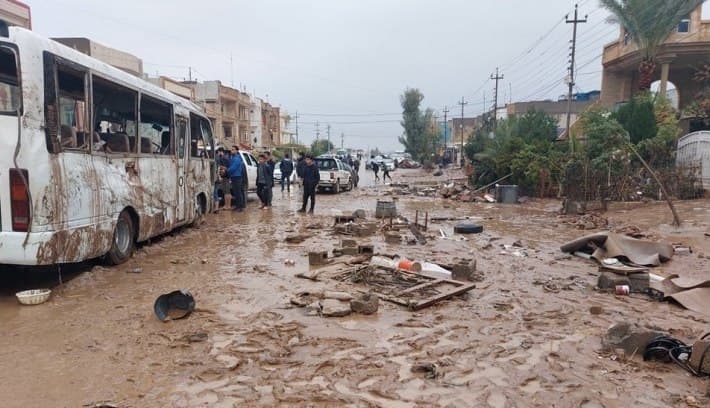 Erbil’de sel felaketi: 8 kişi hayatını kaybetti
