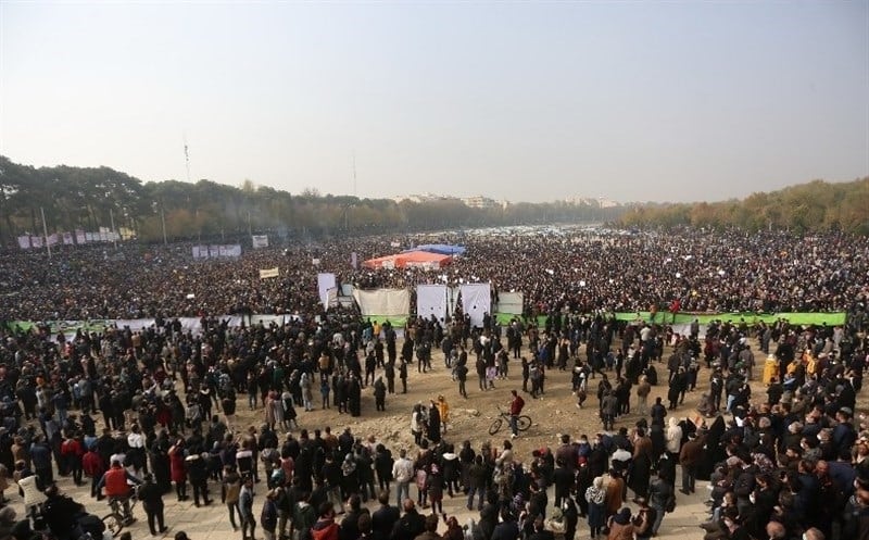 Iranian protesters might get blind from regime’s crackdown