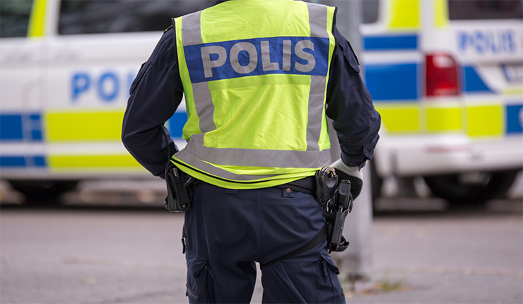 الشرطة السويدية