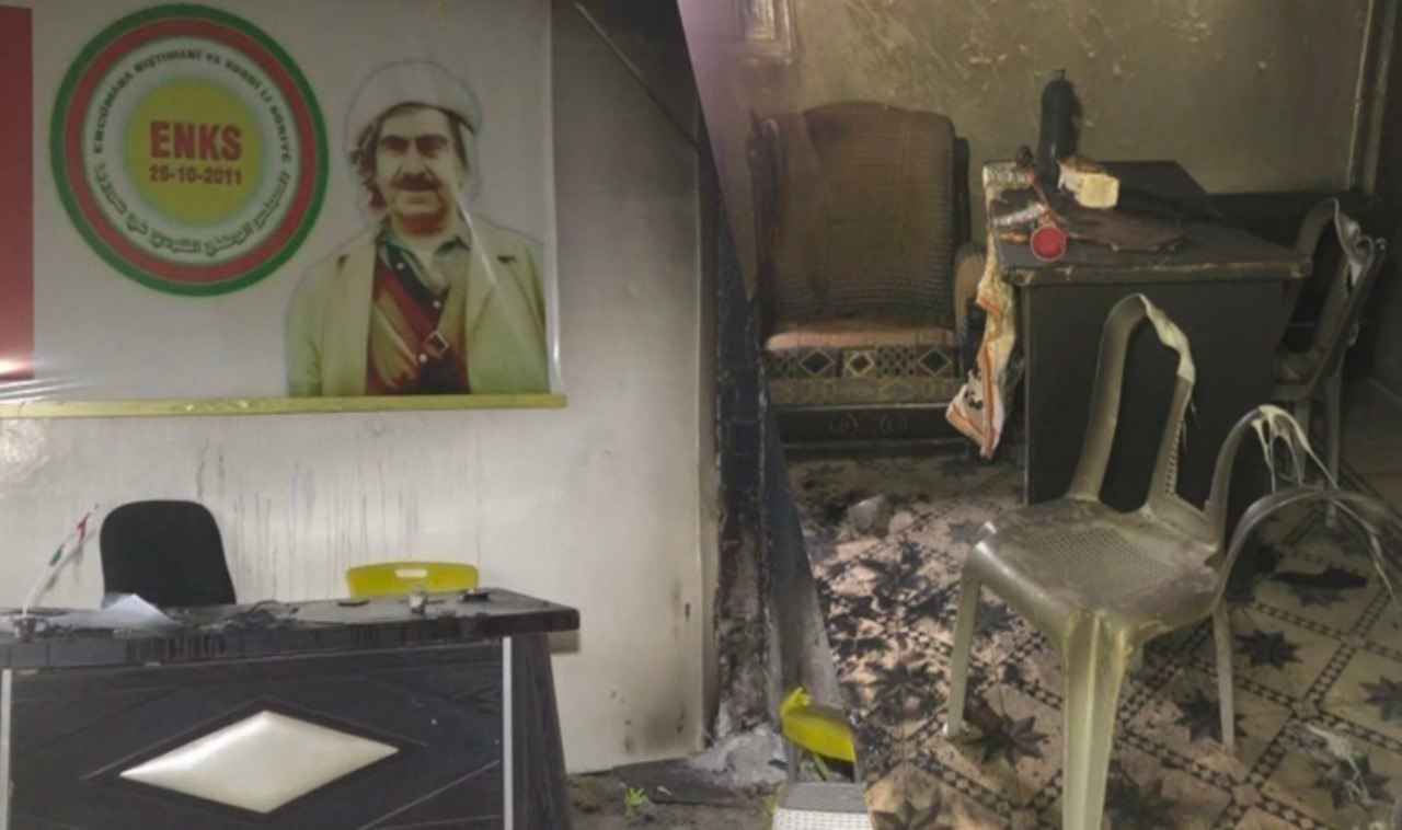 ABD’den ENKS’nin ofislerinin yakılmasına tepki