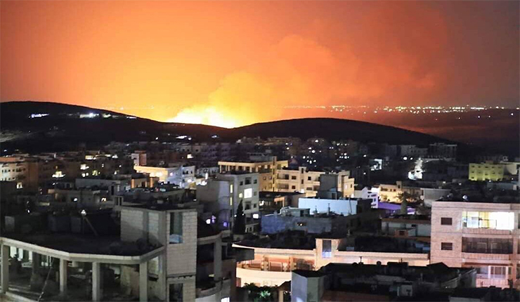 إسرائيل تزيد من ضرباتها في الداخل السوري