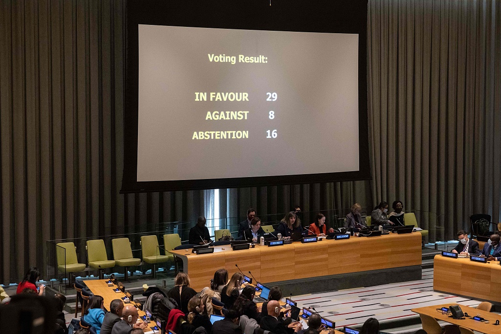 UN adopts resolution to remove Iran from Women’s Commission