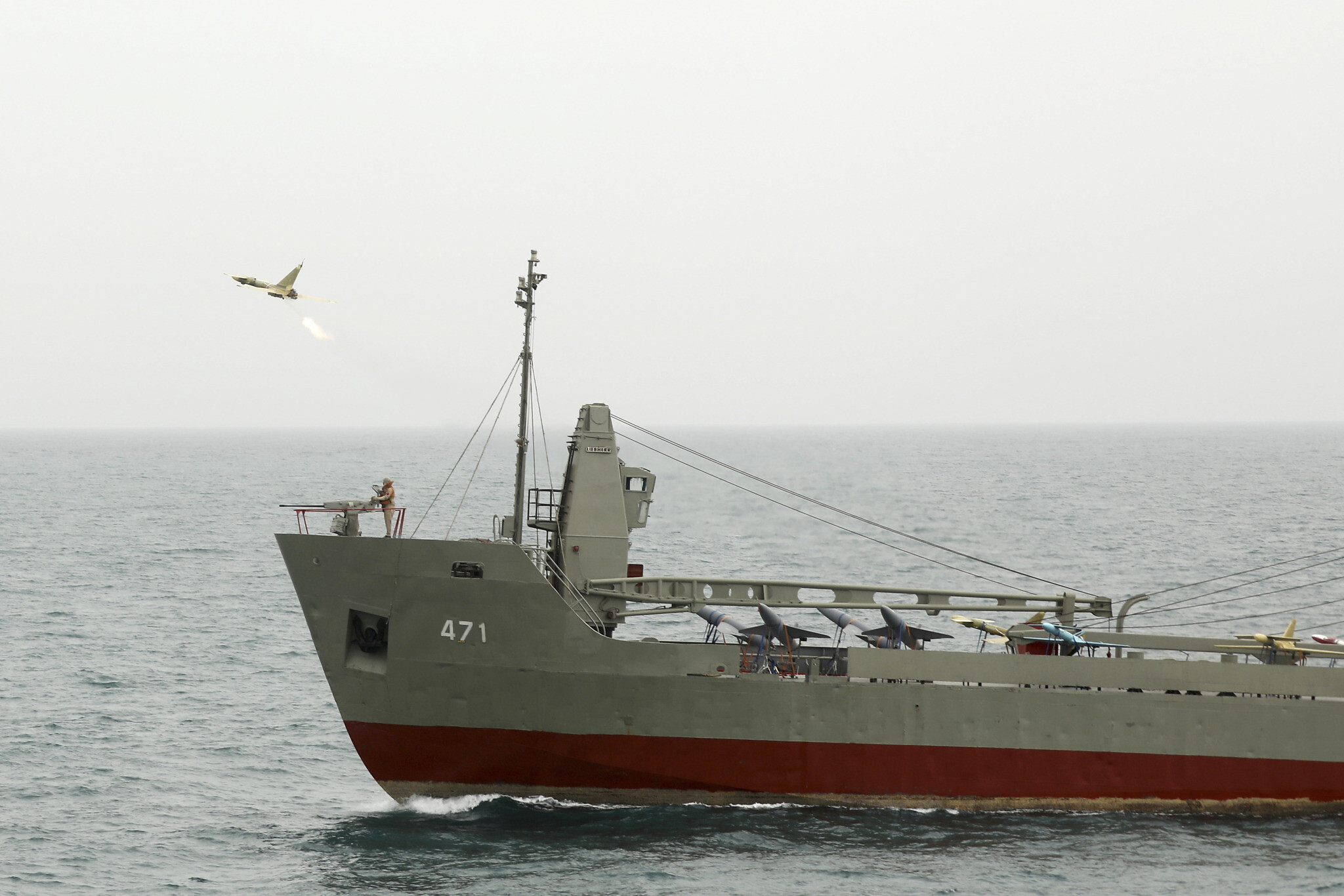Iran uses explosive drone to attack mock Israeli base