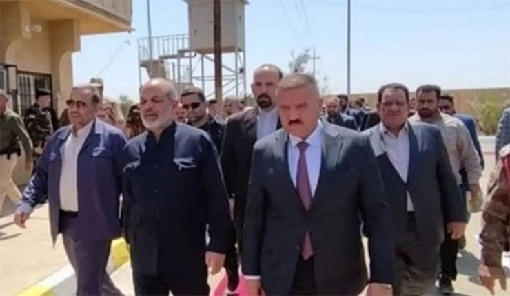 وزيرا الداخلية العراقي والإيراني