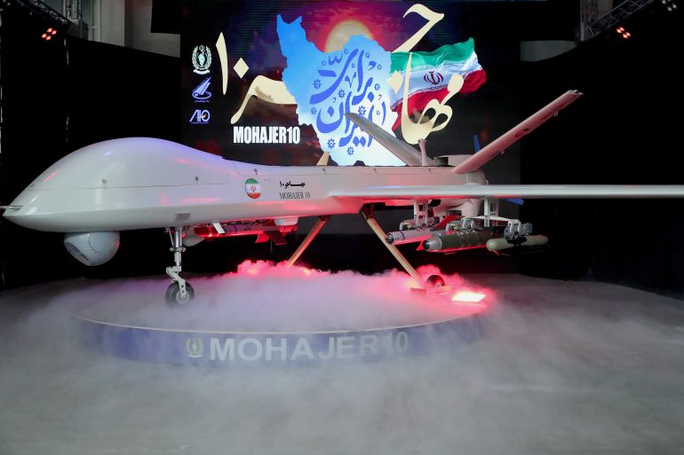 Iran unveils new drone capable of attacking Israel