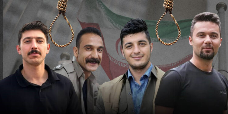 Four Kurdish political prisoners face imminent execution in Tehran