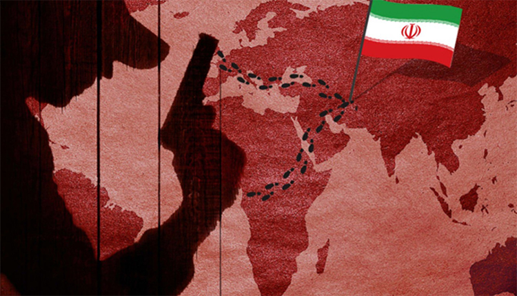 خريطة تحركات إيران