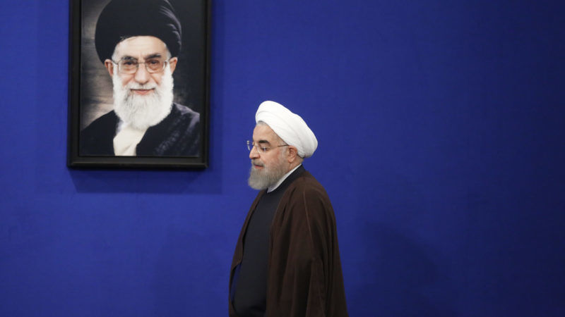 روحانى و خامنەیی