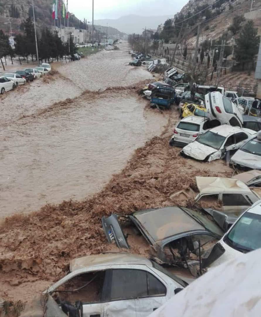 Update - Numbers of flood victims raised in Iran’s Shiraz