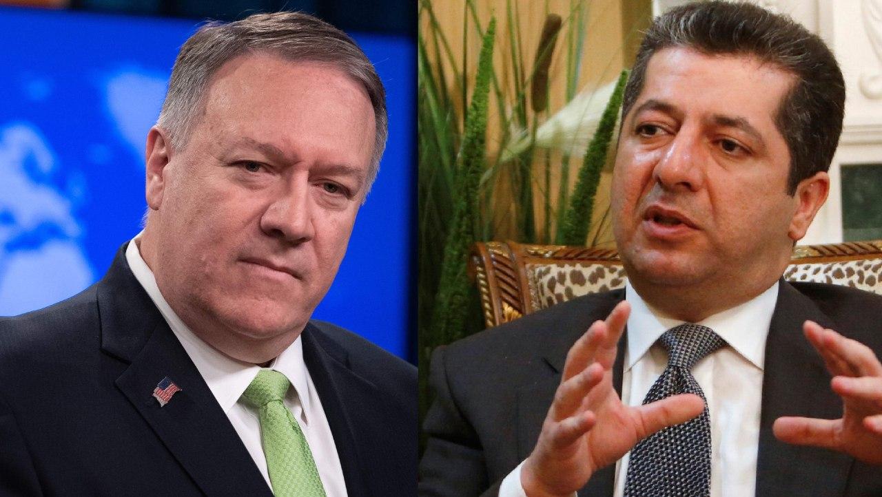 Pompeo ve Barzani