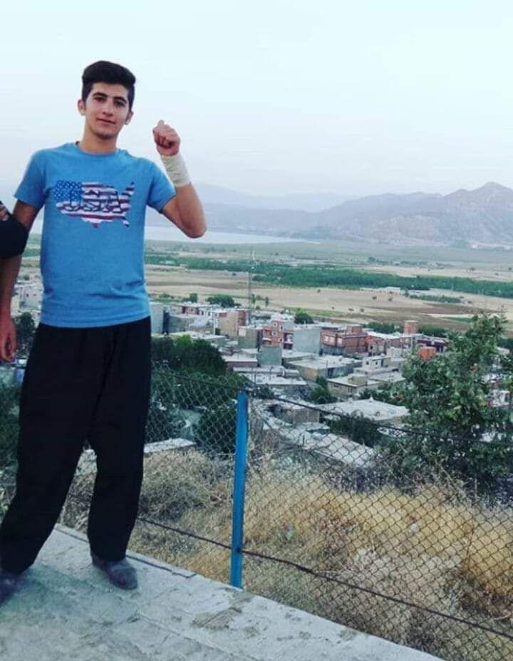 یەکێک لە بریندارەکانى تەقینەوەکەى ئەمڕۆى دارستانەکانی بۆزینە و مەرەخێل