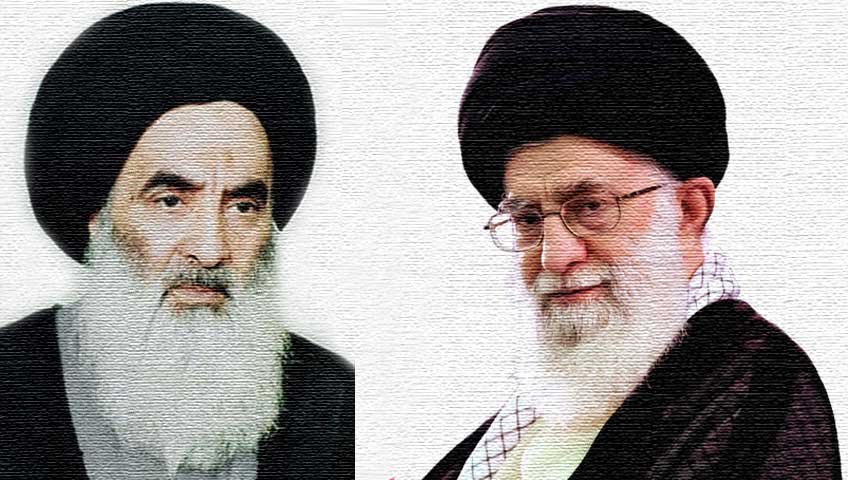 سیستانى و خامنەیی