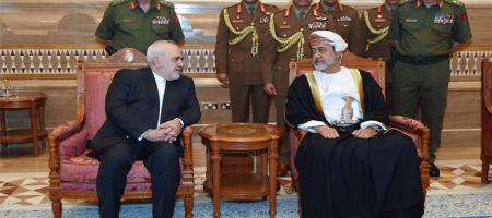 السلطان هيثم بن طارق مع ظريف