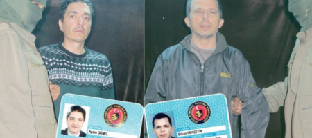 PKK tarafından alıkonulan MİT görevlileri Aydın Günel ile Erhan Pekçetin
