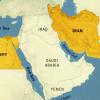 خريطة إيران ومصر