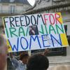 أحتجاجات معارضين لنظام خامنئي في باريس