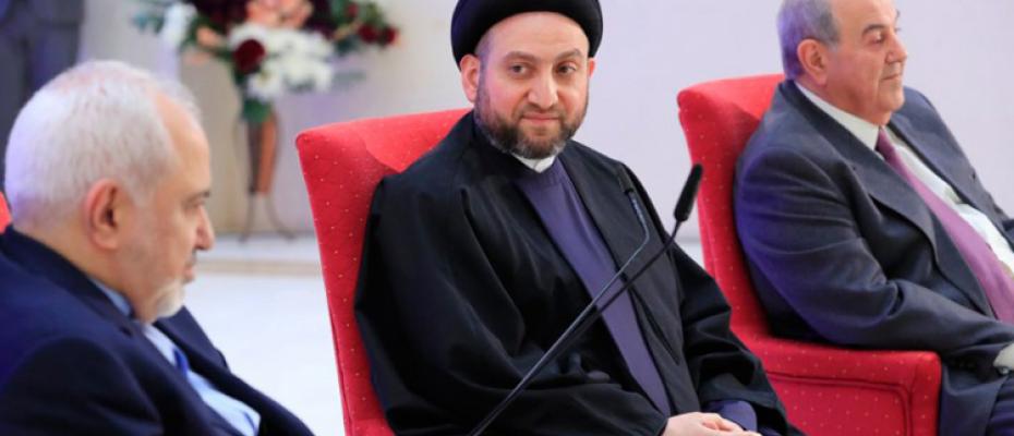 ظريف مع قادة العراقيين