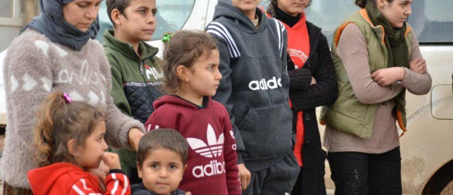 DSG 12 Ezidi kadın ve çocuğu kurtardı 