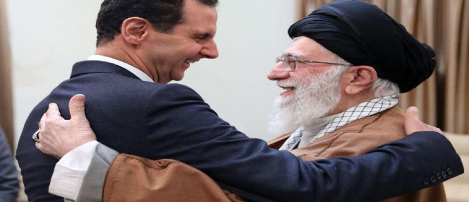 خامنئي مع بشار الأسد