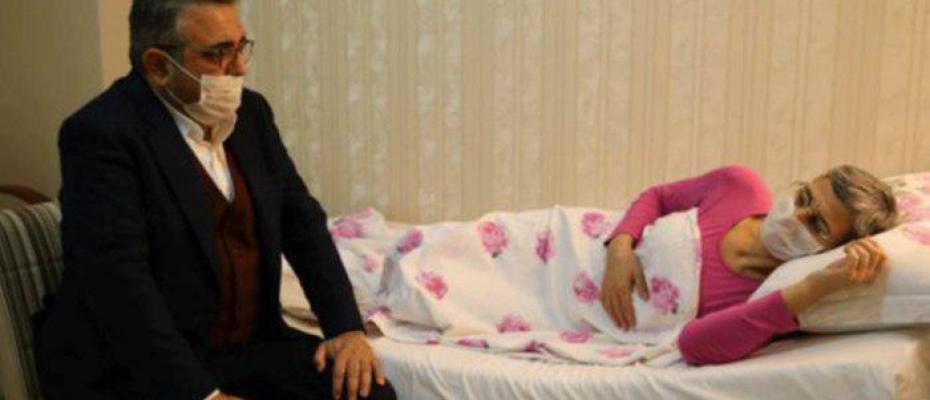 CHP'li Tanrıkulu, 112 gündür açlık grevinde olan leyla Güven’i ziyaret etti