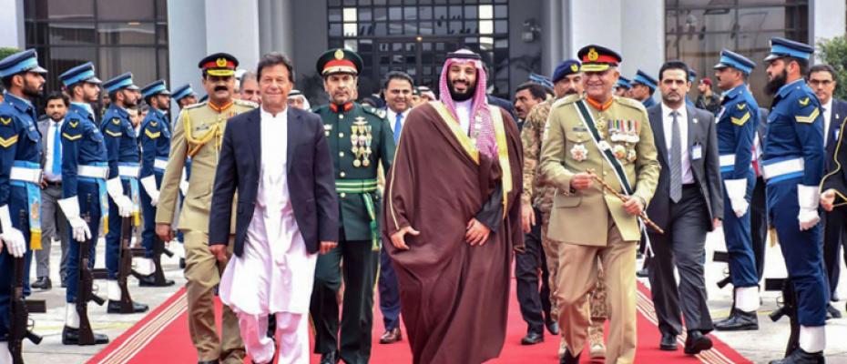 محمد بن سلمان في باكستان