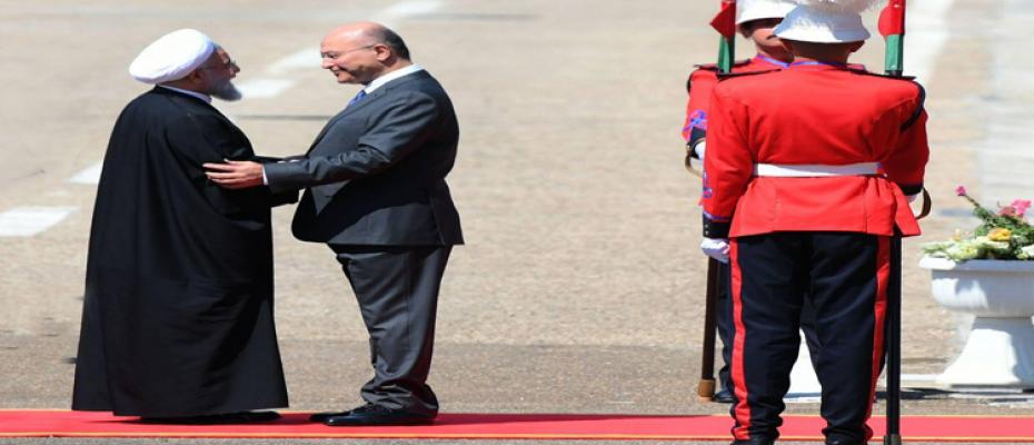 صالح و روحاني في بغداد