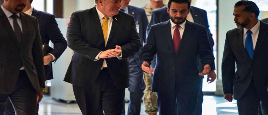 الحلبوسي مع بومبيو