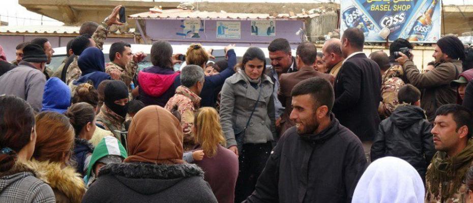 IŞİD'den kurtarılan Ezidiler ailelerine kavuştu 