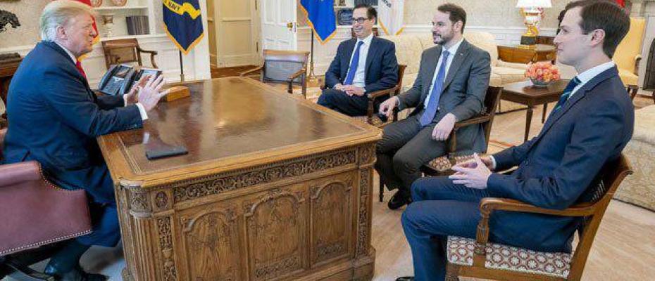 Berat Albayrak, Beyaz Saray'da Trump'la görüştü