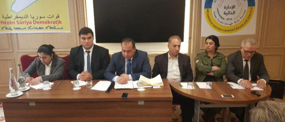Rojava’dan bir heyet Macron ile görüştü