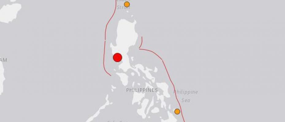 Filipinler'de 6,4 büyüklüğünde deprem