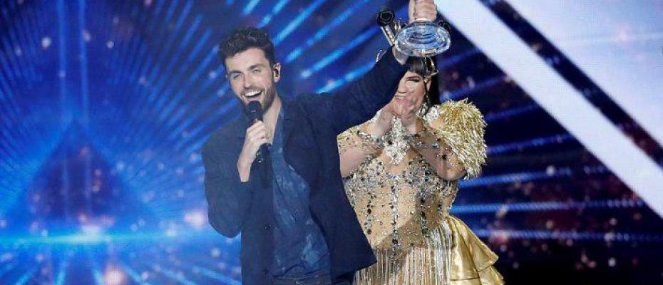Tel Aviv'de yapılan 64. Eurovision Şarkı Yarışması'nı Hollanda kazandı