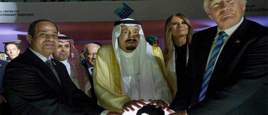 ترامب في أجتماع عربي في السعودية