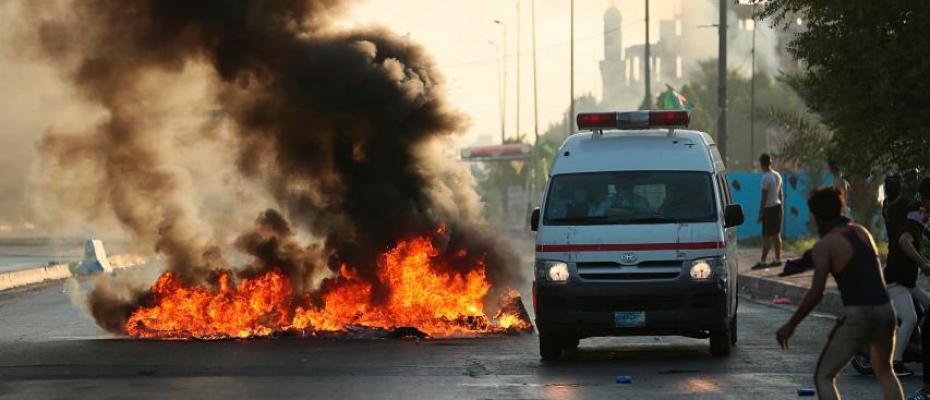 متظاهرون في العراق