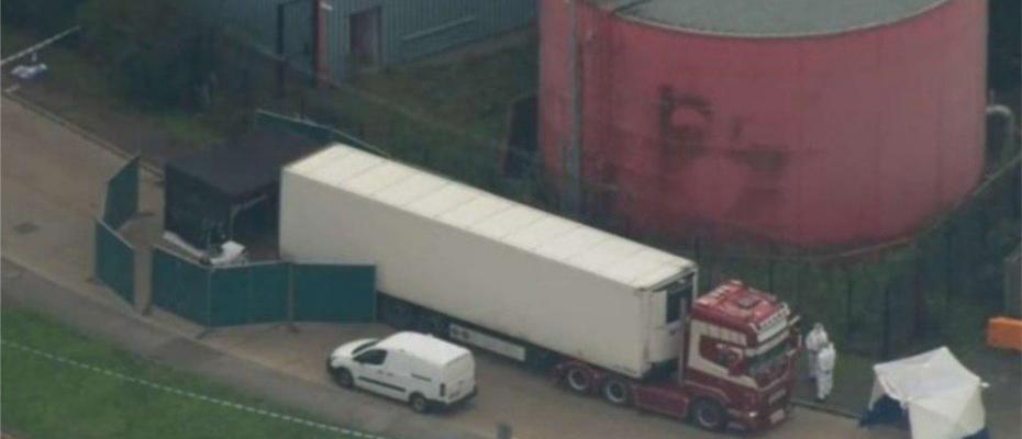 İngiltere’de bir kamyonda 39 kişinin cesedi bulundu