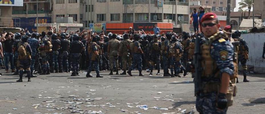 هێزی دژەتیرۆر لە بەغدا و ناسریە بۆ سەرکوتی خۆپێشاندەران