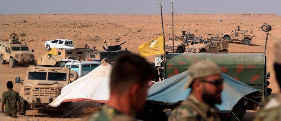 HSD ve koalisyon, DAİŞ’e karşı operasyonlar için stratejik yerlere konuşlandı