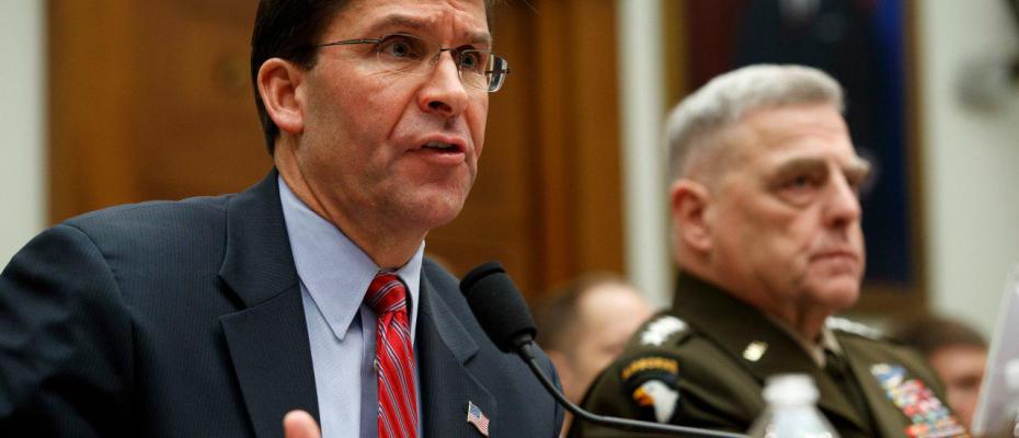 Mark Esper: Türk devletinin aksine YPG’yi terör örgütü olarak görmüyoruz