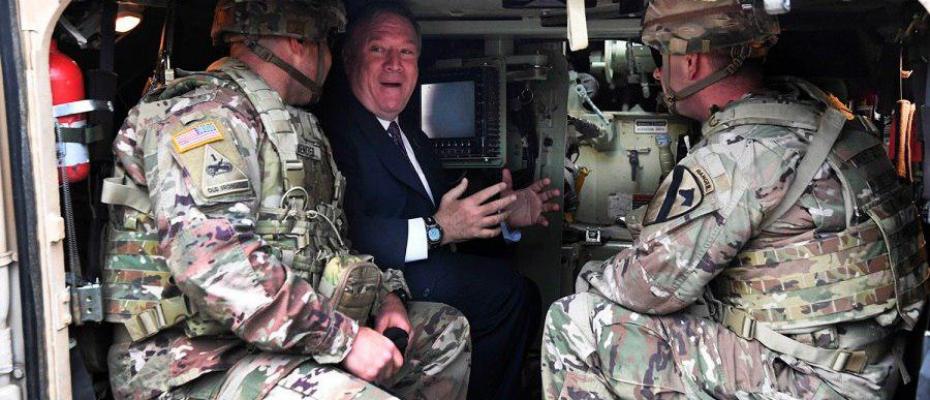 Pompeo’dan Irak’a sürpriz ziyaret: Bağdat’a uğramadı