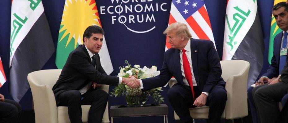 Trump, Neçirvan Barzani ve Berhem Salih ile görüştü