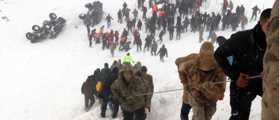 Van’da çığ faciası: 31 kişi hayatını kaybetti