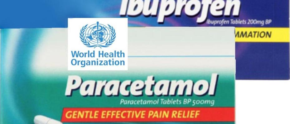 Dünya Sağlık Örgütü Corona için Paracetamol ilacını önerdi 