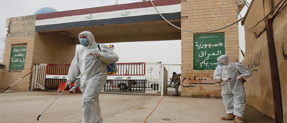 تعقيم الأماكن العامة في العراق