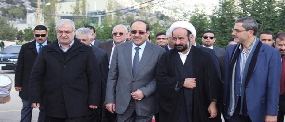 محمد الكوثراني، قيادي في حزب الله مع قادة العراقيين