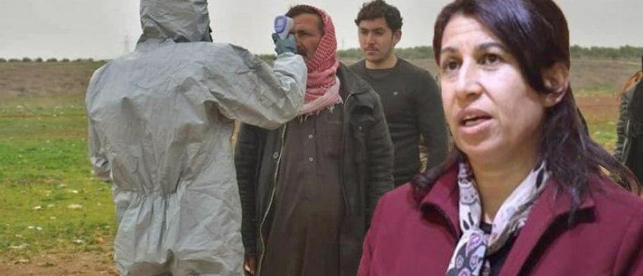 Türk devleti, Rojava’ya Coronavirüs bulaştırmak istiyor