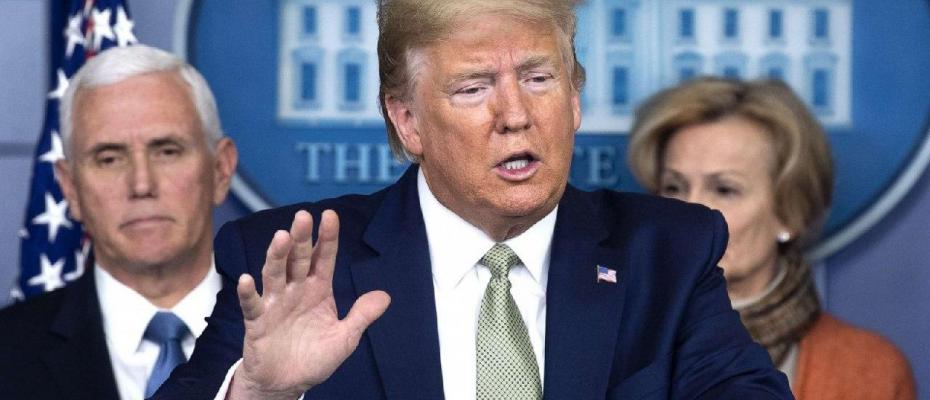 Trump: İran rejiminin Corona verileri doğru değil