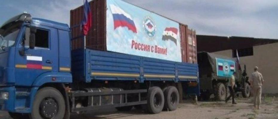 Rusya’dan Rojava’ya insani destek