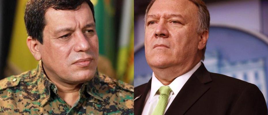 Pompeo ve General Mazlum’dan Türk devletinin Kobani saldırısına sert tepki